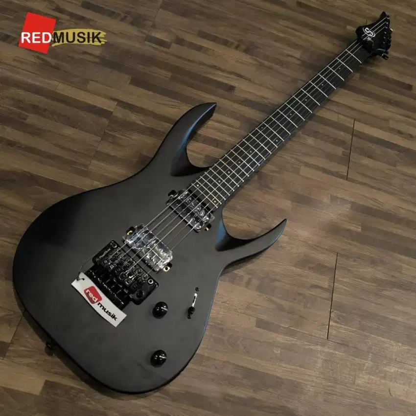 Gitar Elektrik S by Solar AB4.6FRC Carbon Black Matte