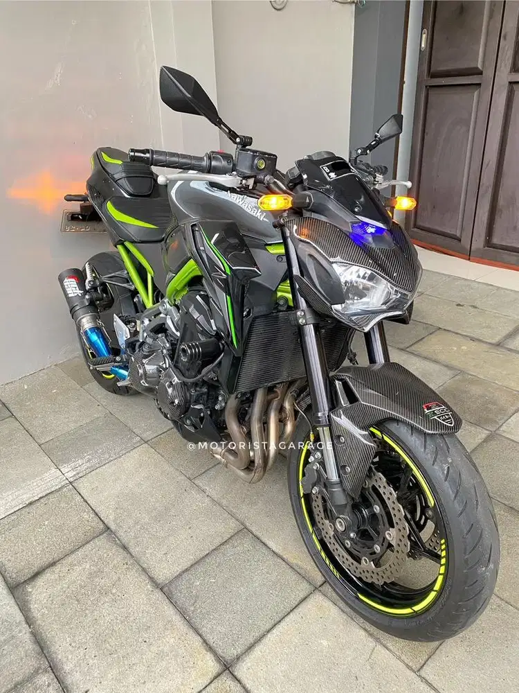 Moge Kawasaki Z Grey Mulus Sudah Modif Z Versys Motor