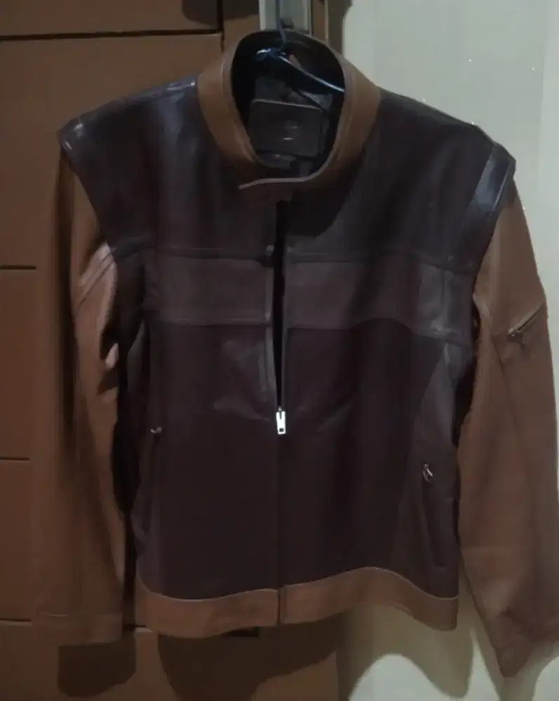 Jaket kulit domba asli Garut
