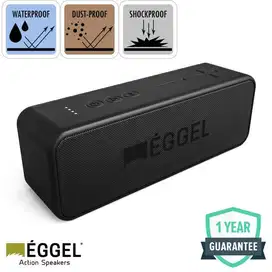 EGGEL Active 2 Portable Speaker Microphones Waterproof Bluetooth