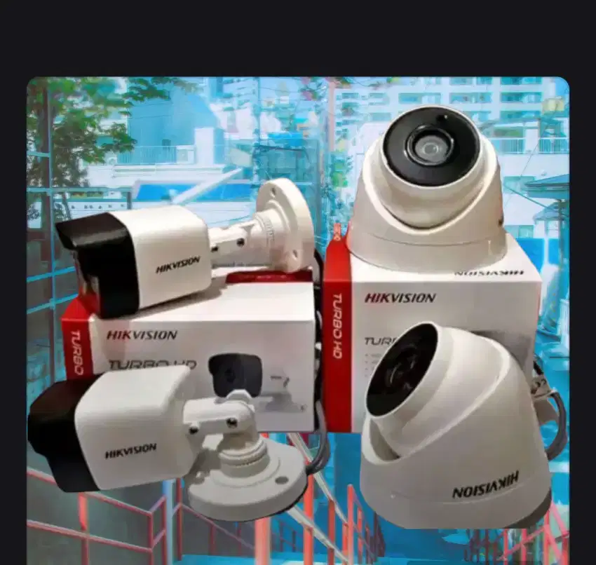 Pasang cctv hikvision pemasangan rapih service