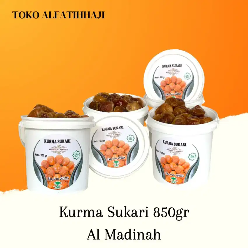 Kurma Sukari Al Qassim Terlaris / Oleh oleh Haji Umroh