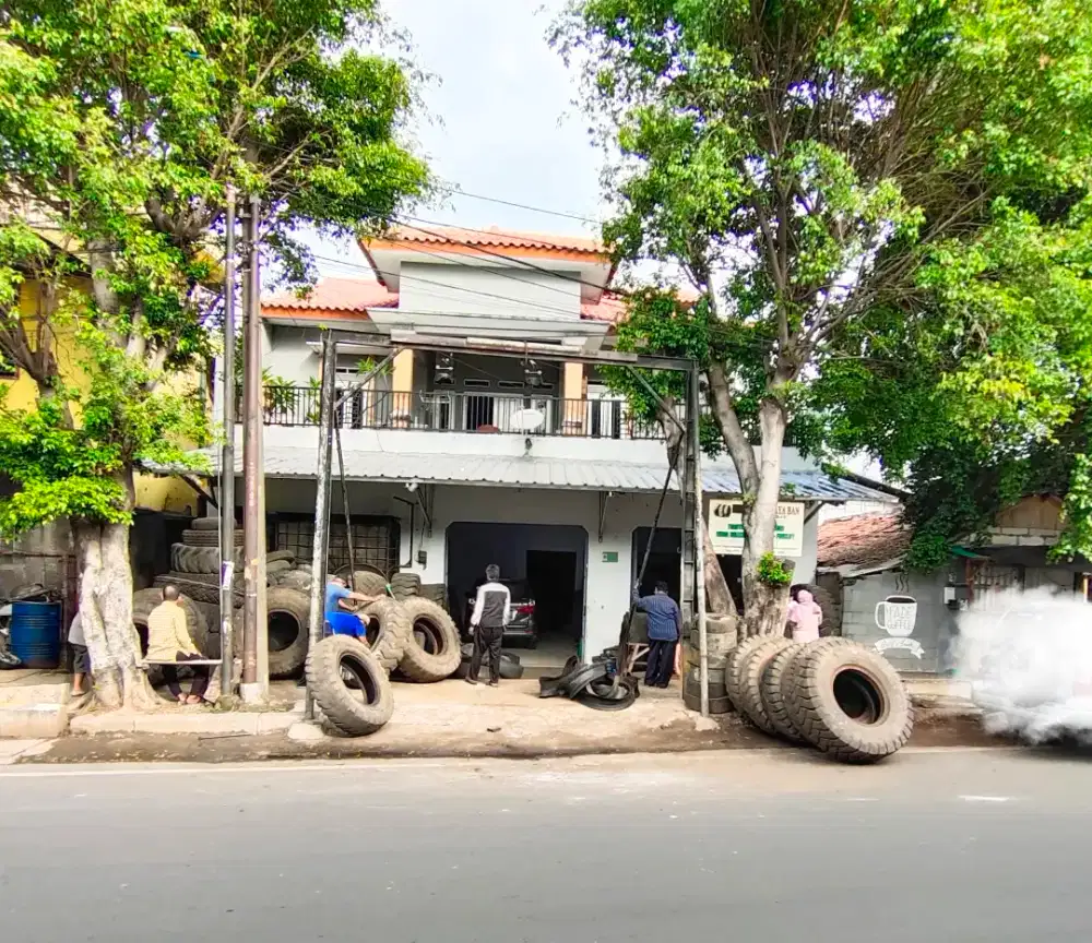 Ruko Rumah Toko Bangunan Baru,strategis di hadapan Jalan Raya Buaran ...