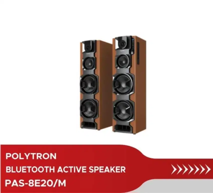 TERMURAH! BISA KREDIT ! SPEAKER ACTV POLYTRON PAS 8E20 BLUETOOTH USB