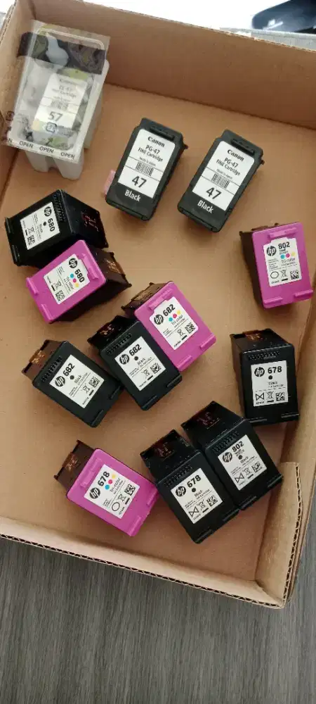 Dibeli carteridge HP 680. 678. 802. 803. 682