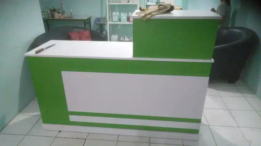 FURNITURE ORDER COD MEJA KASIR MINIMALIS