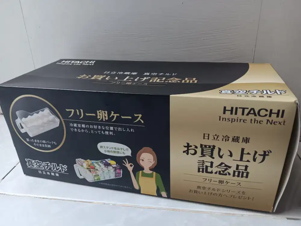 Tempat telur merk hitachi