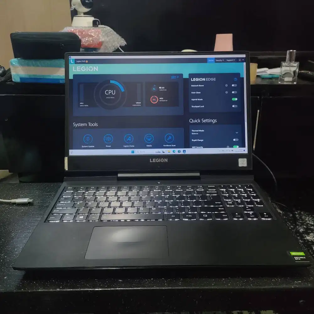 Laptop Gaming Legion Y545 I7 9750h Nvidia Gtx 1660ti 16gb Ram 1tb Ssd Komputer 916294353 6745