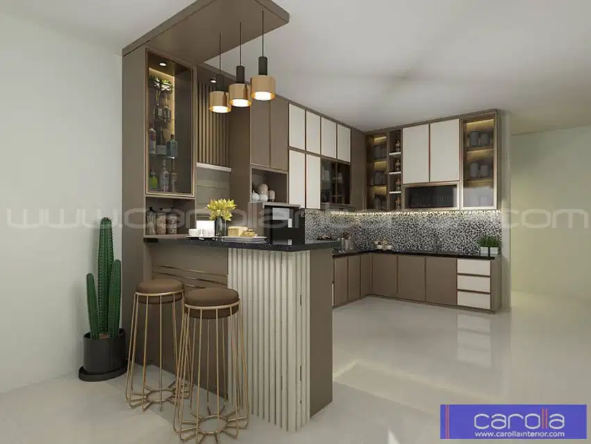 Kitchen Set Mini Bar Minimalis Termurah