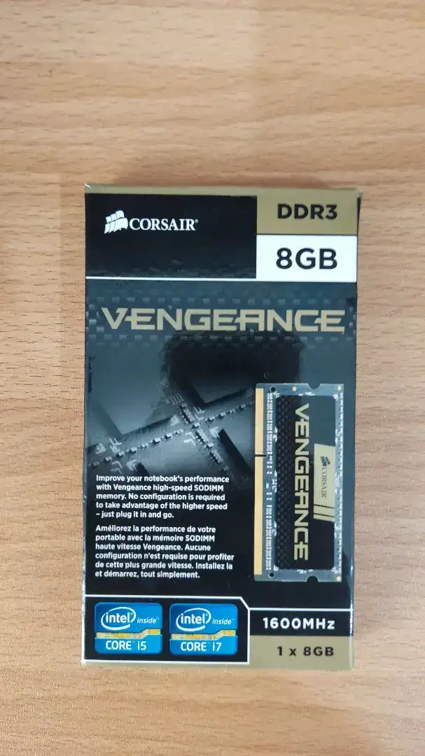 Corsair Vengeance SODIMM DDR3 8GB