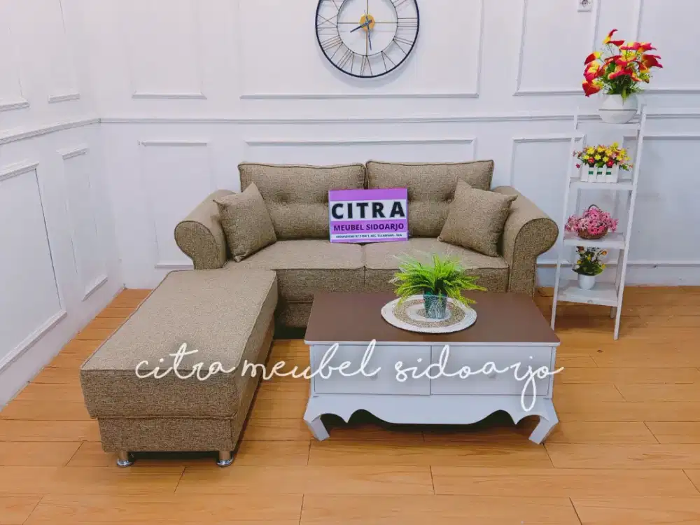 Sofa sudut kekinian