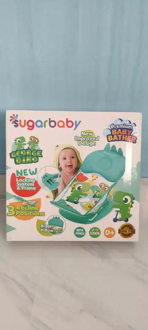 Sugarbaby Premium Baby Bather - Fun Series (George Dino)