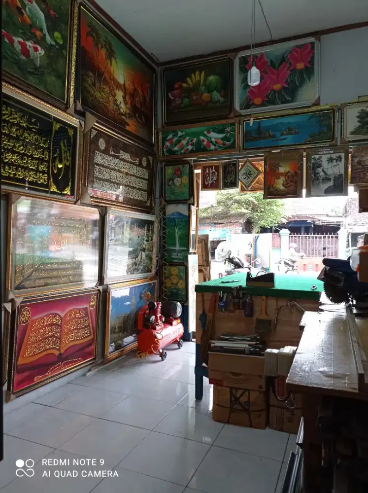 Toko Kaligrafi dan Lukisan di Kartasura