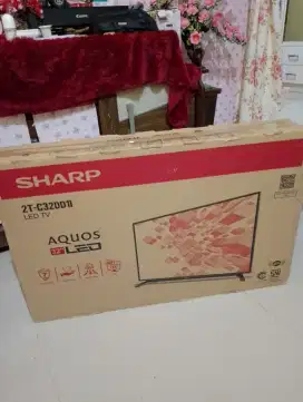 Sharp digital 32 inch baru ready