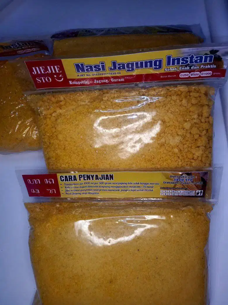 Nasi Jagung untuk Diet / Diabetes Beras Jagung Kemasan SIDOARJO