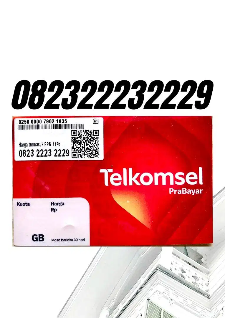 Nomor Cantik Telkomsel Rapi 22232229