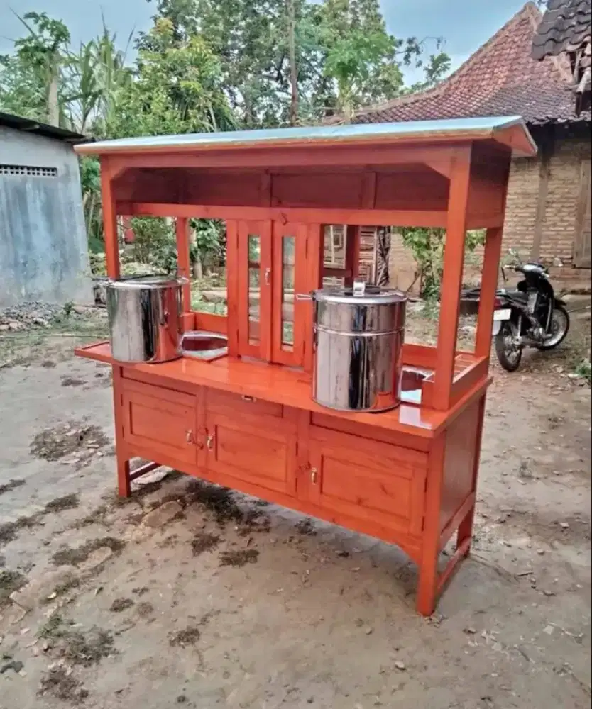 Gerobak mie ayam bakso 2 tungku no 6