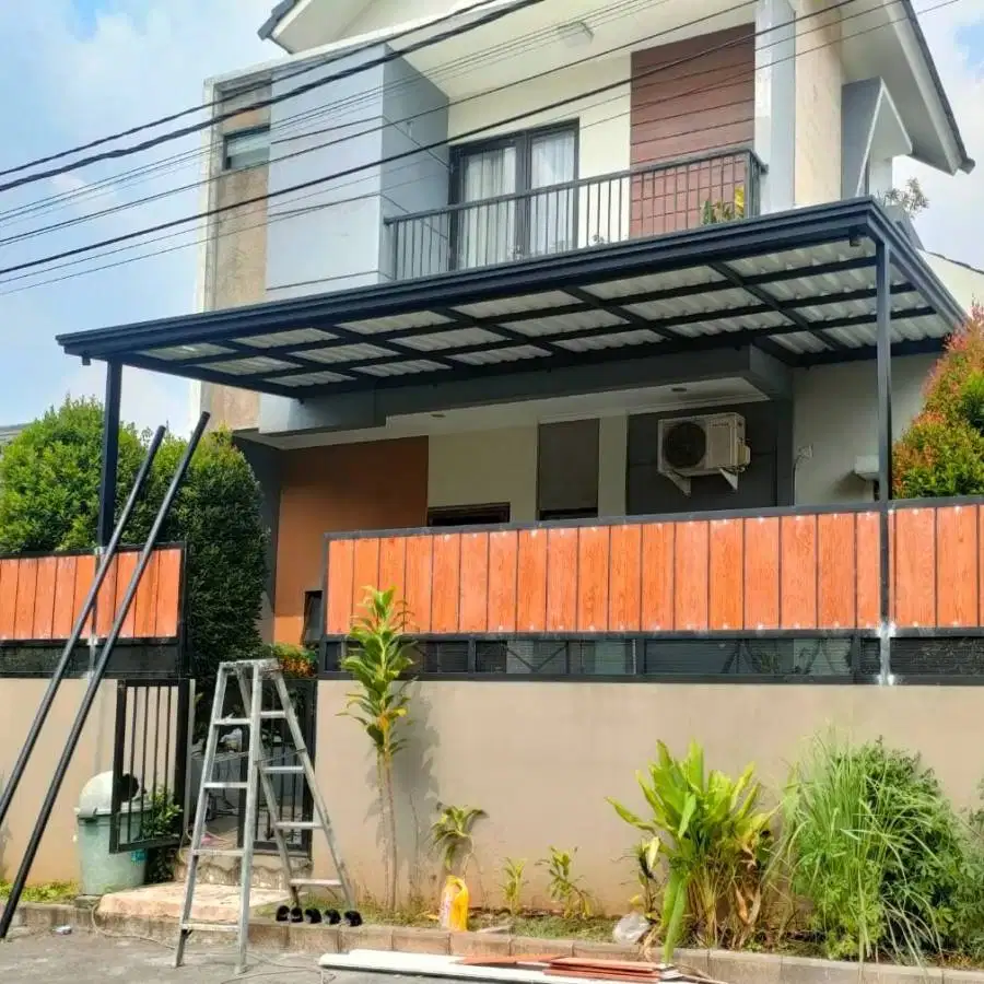 kanopi atap alderon garasi