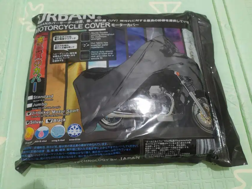 Cover Sarung Motor Dirtbike - EXTRA JUMBO untuk NMAX, PCX, Supersport