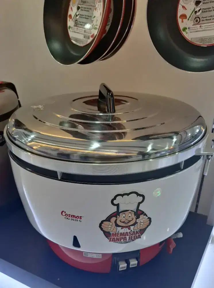 Rice Cooker Gas Cosmos Penanak Nasi 20 Liter CRJ-3020 G