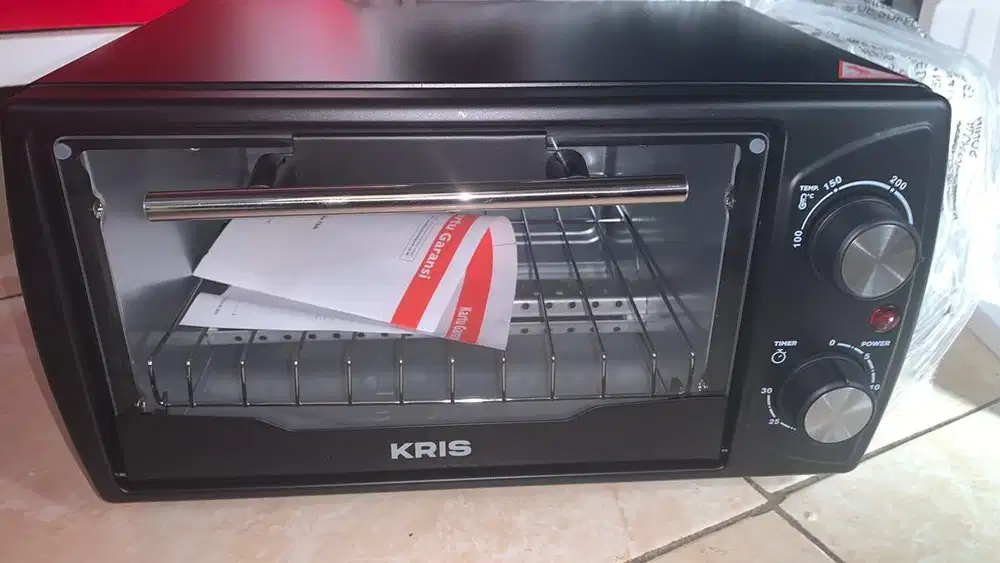 Oven Ace Kris 10 Liter Toaster Square - Hitam