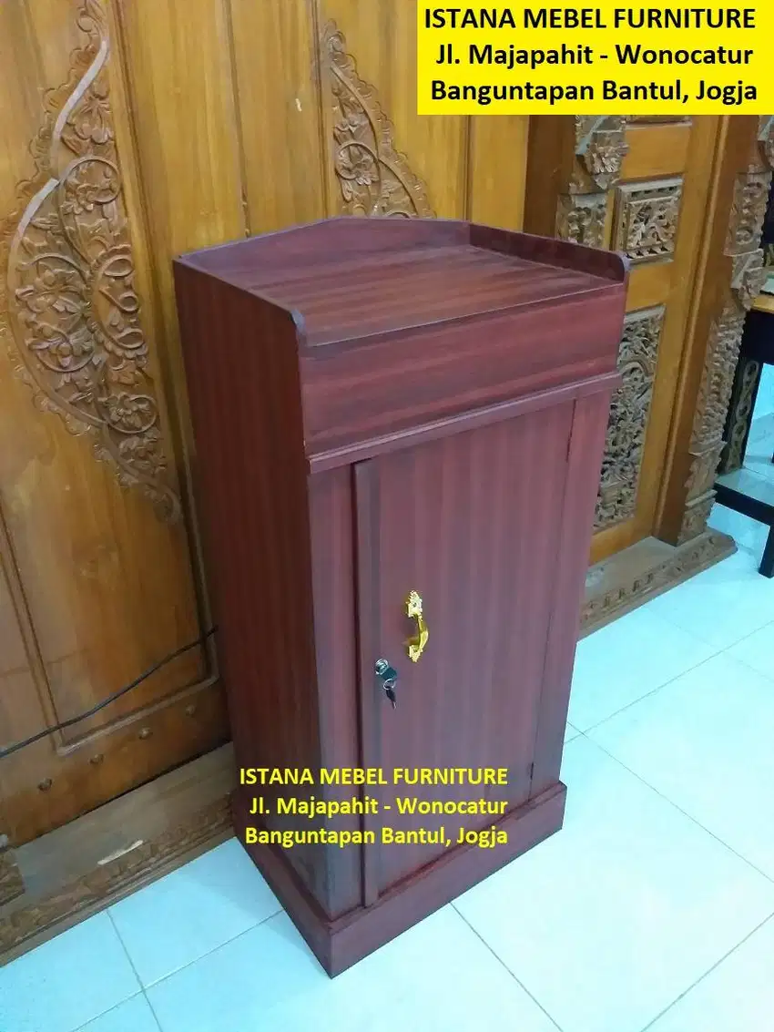 Almari Lemari Rak Baju Pakaian Asrama Pondok Kos Kost 1 Pintu Kayu #SM