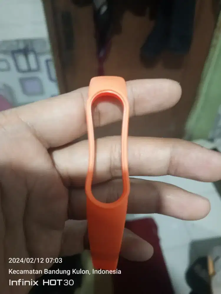 Strap Xiaomi mi band 3,4,5,6,dan7 Tali karet Xiaomi