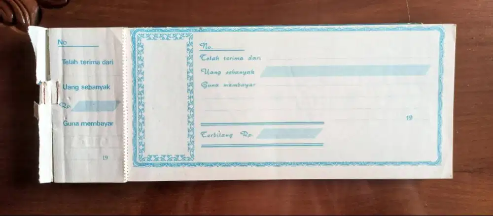 Materai Kuno Jadul Lama & Kuitansi Kwitansi