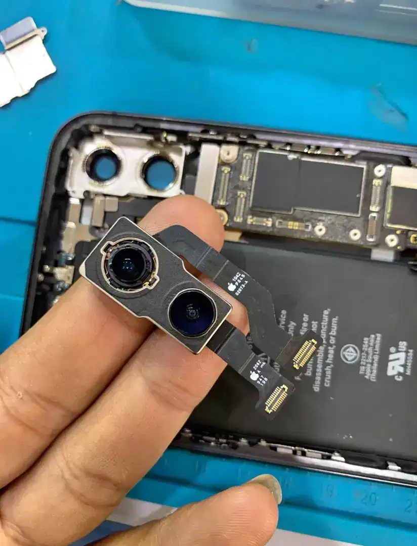 Kamera belakang ori iphone 11 ibox gress