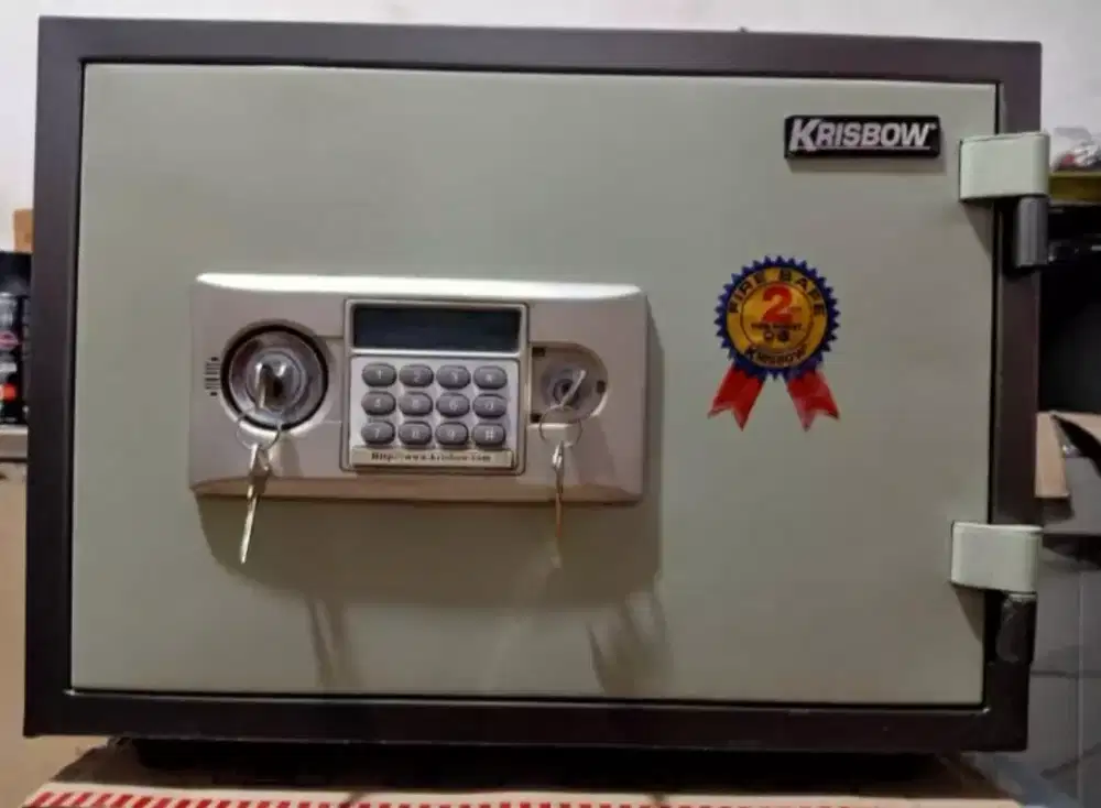 brankas tahan api brankas digital merk krisbow brangkast bekas normal