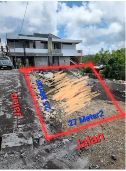 Land for sale at Ungasan with sea view