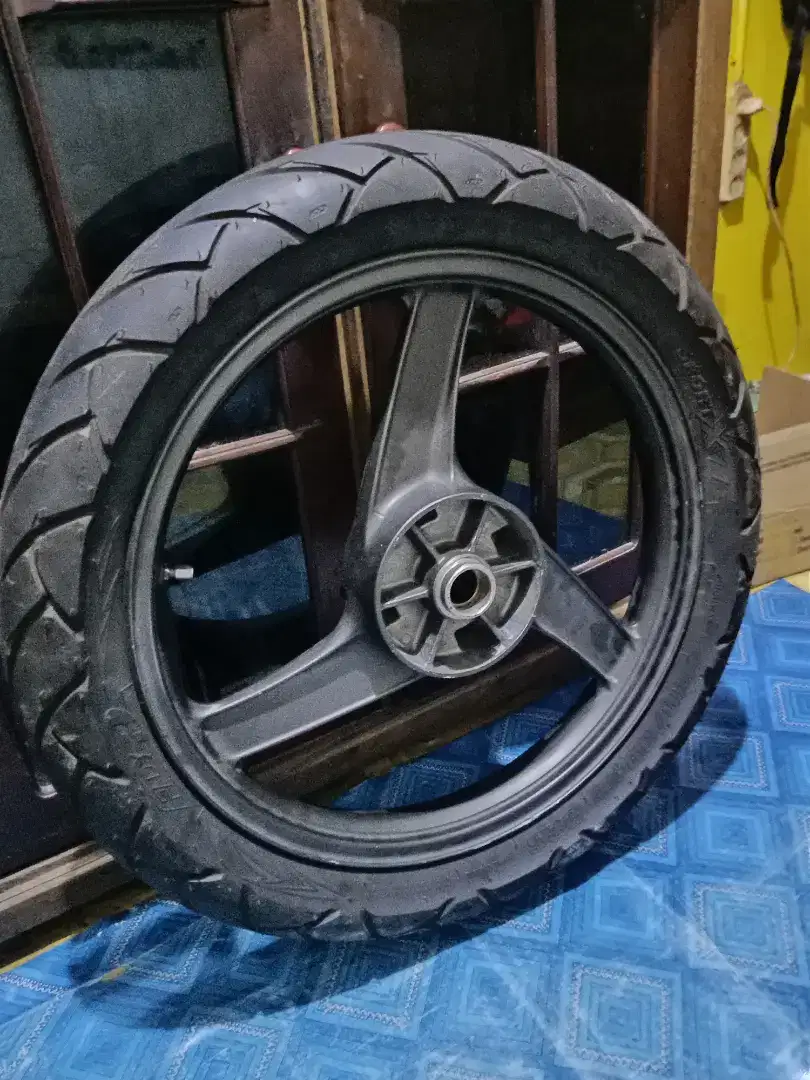 Velg ninja r original ban blakng siap