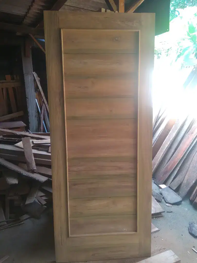 Jual pintu minimalis/pintu jati