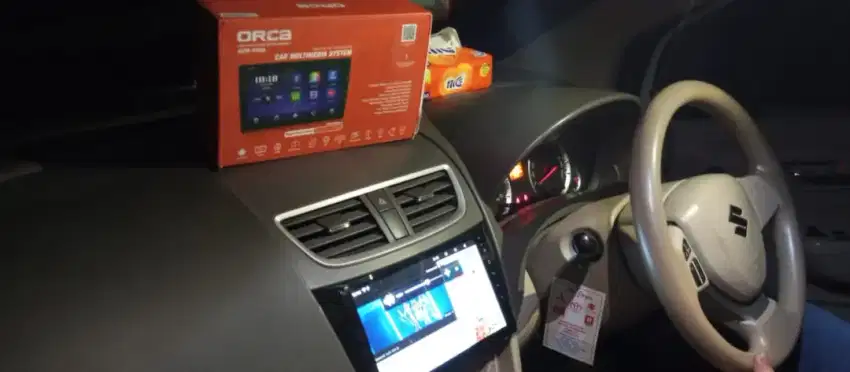 Pemasangan head unit android orca 9 inc ram 2/32 di Suzuki Ertiga