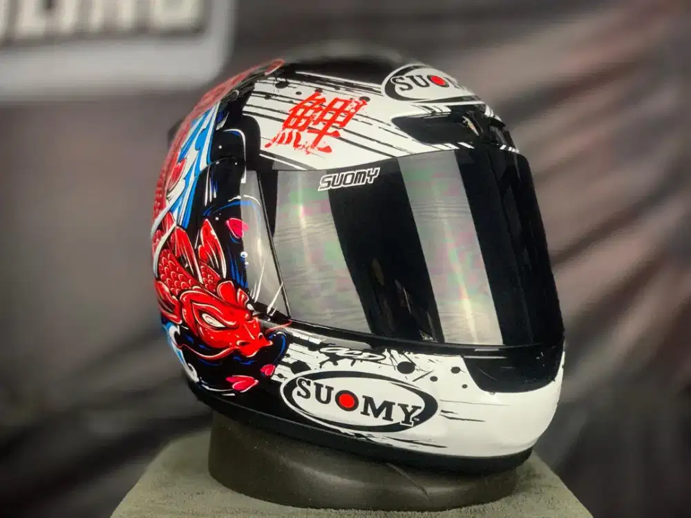 SUOMY APEX RED JAPAN HELMET