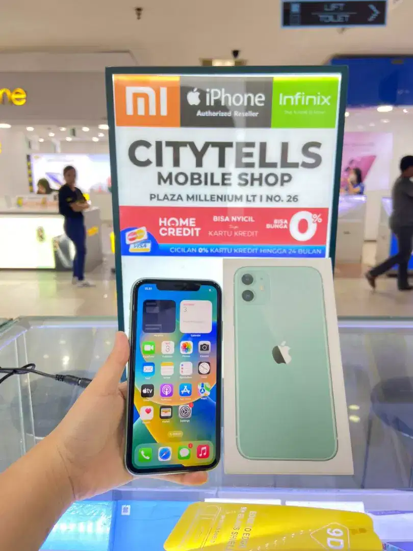 iPhone 11 64GB Green Edition Second