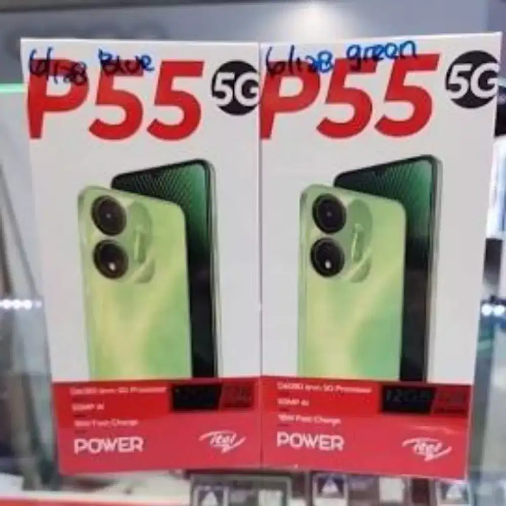 Itel P55 6/128 5G resmi
