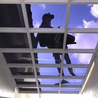 kanopi solarplat besi galpanis 4x6