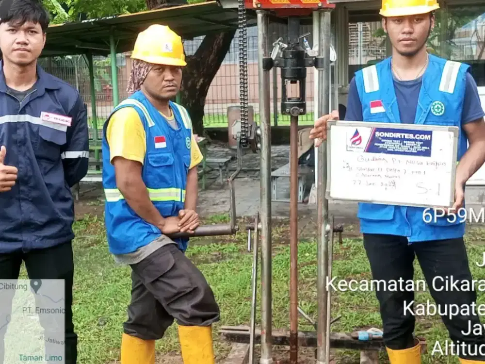 Jasa Sondir Test, CBR DCP, Geolistrik, Logging Pumping Test