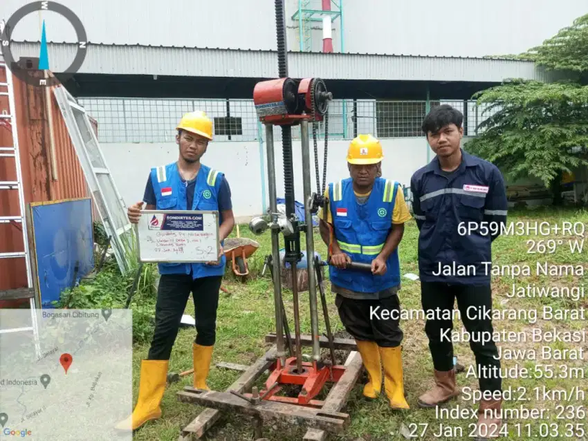 Jasa Sondir Test, CBR , Geolistrik, Pumping Test, Boreholecamera