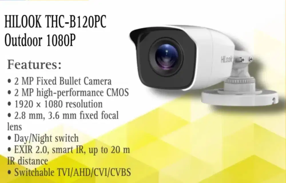 Pasang baru cctv hilook vision