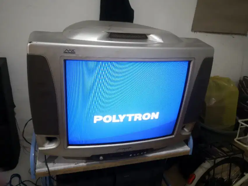 TV TABUNG POLYTRON 21 INCH (untested)