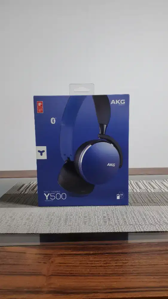 Headphone AKG Y500 by Harman blue Original
