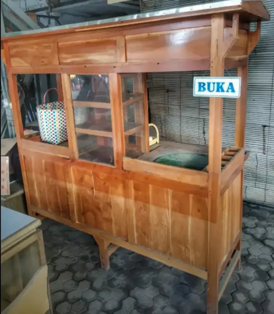 Rombong 2 tungku seperti baru