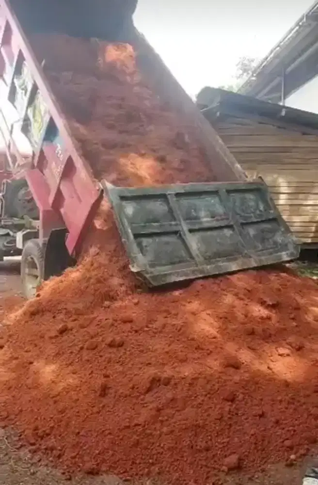 Jual tanah merah urugan Tanah Merah murni asli