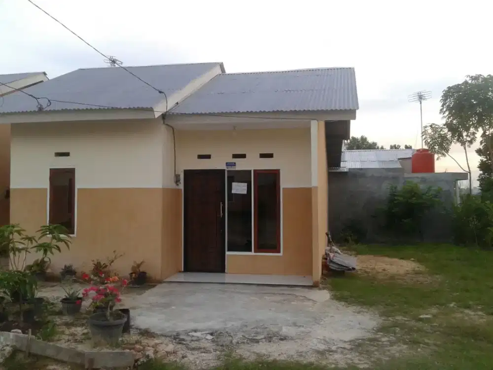 Jual cepat rumah minimalis murah dekat Indah Kiat Perawang