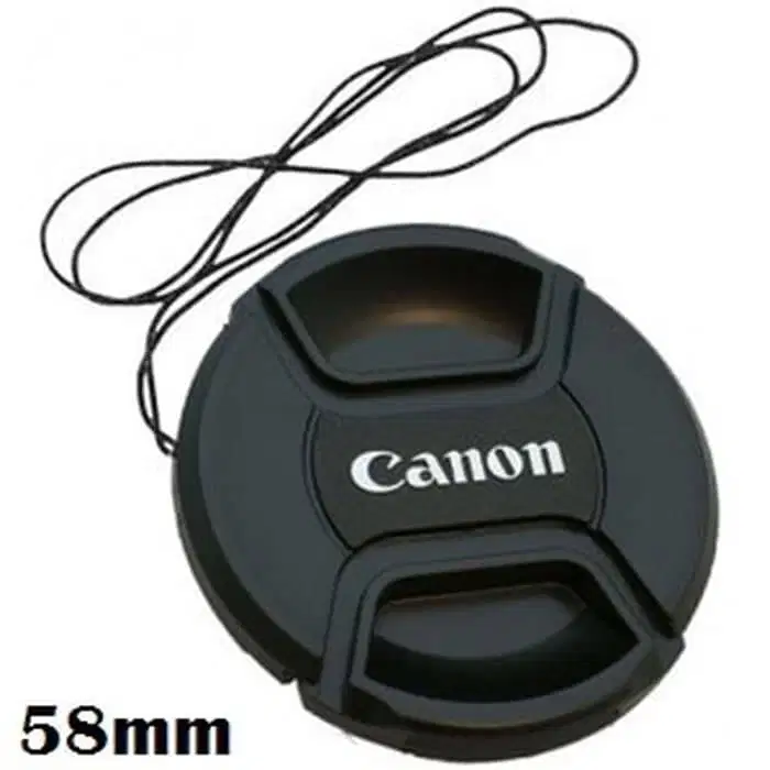 Tutup Depan Lensa Canon 49, 52, 55 dan 58mm - #IRone