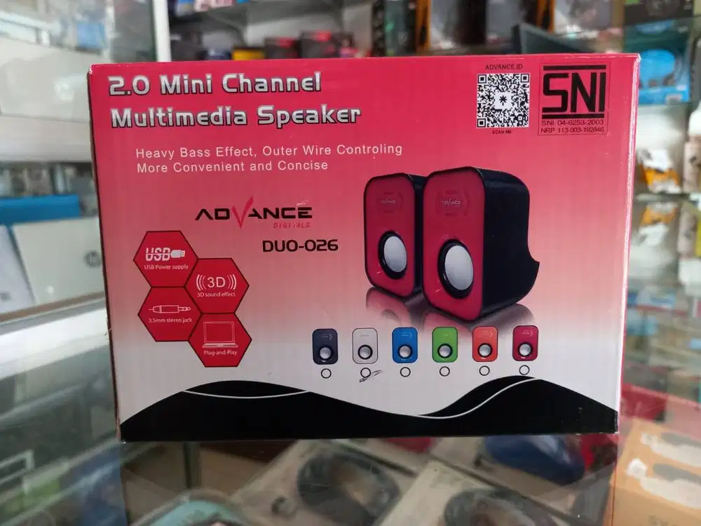 Speaker advance best sale 2.0 mini channel