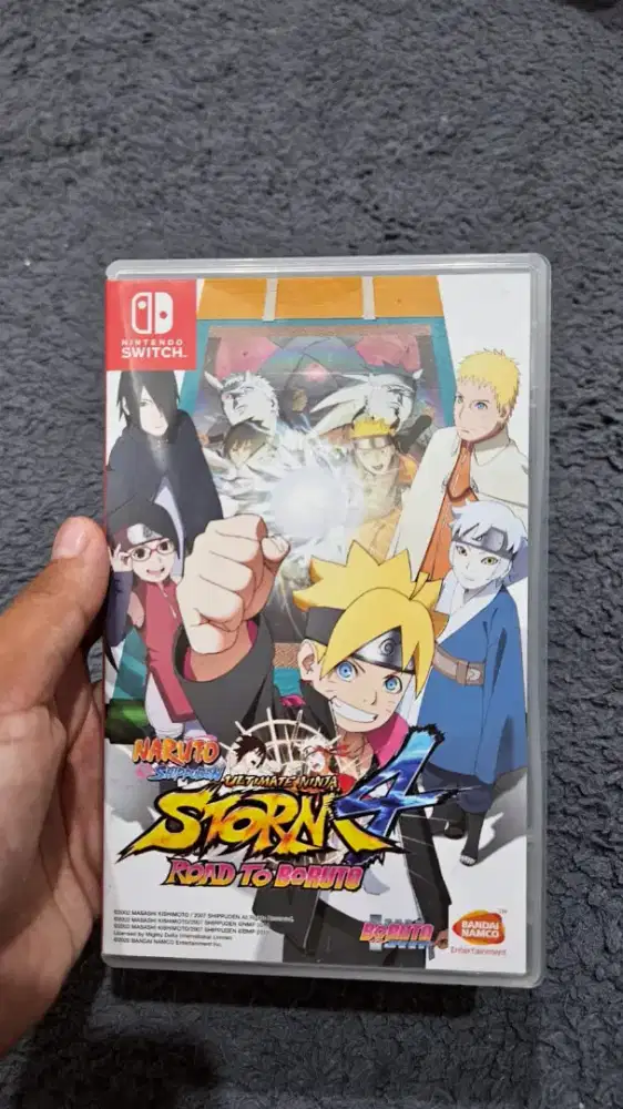 Game Cartridge Nintendo Switch Naruto Shippuden Ultimate Ninja Storm