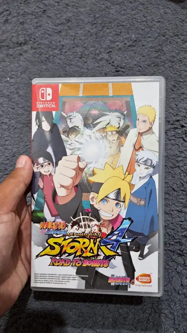 Game Cartridge Nintendo Switch Naruto Shippuden Ultimate Ninja Storm